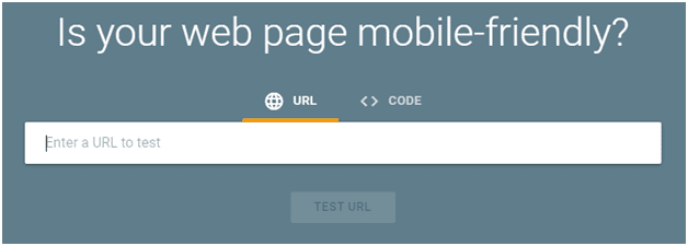 Google mobile-friendly test